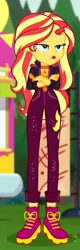 Size: 159x494 | Tagged: safe, screencap, character:sunset shimmer, equestria girls:sunset's backstage pass, g4, my little pony:equestria girls, cropped, solo