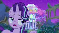 Size: 1920x1080 | Tagged: safe, screencap, character:starlight glimmer, species:pony, episode:student counsel, solo, treehouse of harmony