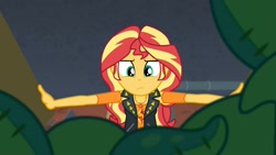 Size: 1920x1080 | Tagged: safe, screencap, character:sunset shimmer, episode:costume conundrum, g4, my little pony:equestria girls, box, costume conundrum: sunset shimmer, geode of empathy, magical geodes, sunset's apartment