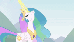 Size: 1920x1080 | Tagged: safe, screencap, character:cozy glow, character:discord, character:lord tirek, character:princess celestia, character:princess luna, character:queen chrysalis, species:alicorn, species:centaur, species:changeling, species:pegasus, species:pony, episode:the ending of the end, g4, my little pony: friendship is magic, leak, animated, bow, changeling queen, cloven hooves, colored hooves, cozybuse, defeat, defeated, female, filly, flying, hair bow, legion of doom, legion of doom statue, male, nose piercing, nose ring, petrification, piercing, punishment, sound, webm, you know for kids