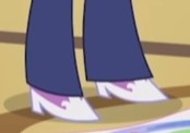 Size: 174x122 | Tagged: safe, screencap, character:princess luna, character:vice principal luna, episode:a banner day, g4, my little pony:equestria girls, clothing, cropped, legs, pictures of legs, shoes, vice principal luna