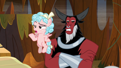 Size: 1280x720 | Tagged: safe, screencap, character:cozy glow, character:lord tirek, species:centaur, species:pegasus, species:pony, episode:the beginning of the end, g4, my little pony: friendship is magic, female, filly