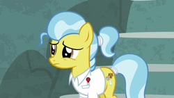 Size: 1920x1080 | Tagged: safe, screencap, character:doctor fauna, species:earth pony, species:pony, episode:she talks to angel, g4, my little pony: friendship is magic, clothing, female, mare, shirt, solo