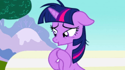 Size: 1920x1080 | Tagged: safe, screencap, character:twilight sparkle, character:twilight sparkle (unicorn), species:pony, species:unicorn, episode:lesson zero, g4, my little pony: friendship is magic, animated, bench, floppy ears, reflection, solo, sound, talking to herself, teary eyes, twilight snapple, twilighting, water, webm