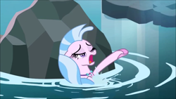 Size: 1280x720 | Tagged: safe, screencap, character:silverstream, species:seapony (g4), episode:what lies beneath, g4, my little pony: friendship is magic, faec, great moments in animation