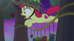 Size: 1920x1080 | Tagged: safe, screencap, character:apple bloom, species:pony, episode:going to seed, g4, my little pony: friendship is magic, solo