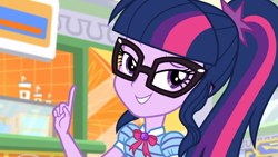Size: 1366x768 | Tagged: safe, screencap, character:twilight sparkle, character:twilight sparkle (scitwi), species:eqg human, equestria girls:rollercoaster of friendship, g4, my little pony:equestria girls, female, solo