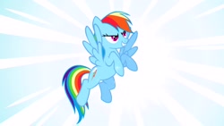 Size: 1280x720 | Tagged: safe, screencap, character:rainbow dash, species:pegasus, species:pony, episode:the ticket master, g4, my little pony: friendship is magic, solo