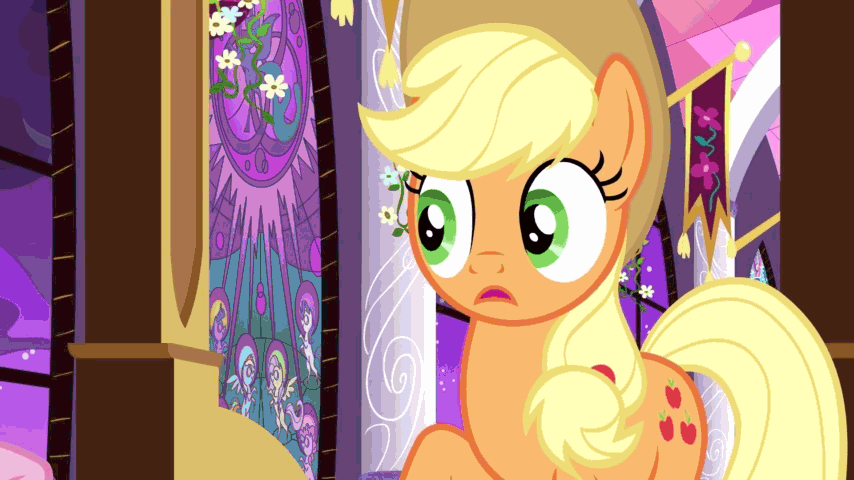 Size: 854x480 | Tagged: safe, screencap, character:applejack, character:pinkie pie, species:pony, episode:the summer sun setback, g4, my little pony: friendship is magic, animated, boop, cute, diapinkes, female, hoof around neck, hoof on shoulder, jackabetes