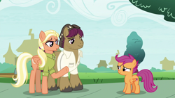 Size: 1920x1080 | Tagged: safe, screencap, character:mane allgood, character:scootaloo, character:snap shutter, species:pegasus, species:pony, episode:the last crusade, g4, my little pony: friendship is magic
