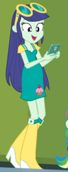 Size: 349x879 | Tagged: safe, screencap, character:blueberry cake, equestria girls:holidays unwrapped, g4, my little pony:equestria girls, blueberry cake, cropped, phone