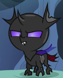 Size: 735x900 | Tagged: safe, screencap, character:pharynx, species:changeling, episode:to change a changeling, g4, my little pony: friendship is magic, cropped, nymph, solo, younger