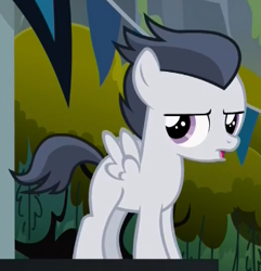 Size: 317x329 | Tagged: safe, screencap, character:rumble, species:pegasus, species:pony, episode:marks and recreation, g4, my little pony: friendship is magic, colt, cropped, male, solo, standing