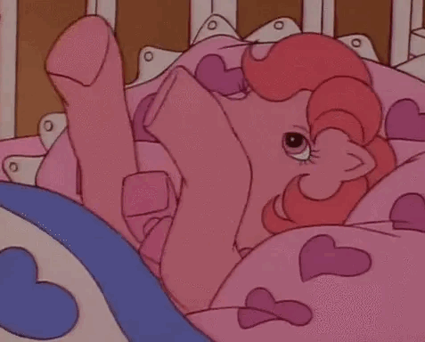 Size: 477x384 | Tagged: safe, screencap, character:baby heart throb, character:megan williams, species:human, species:pegasus, species:pony, episode:escape from catrina, g1, animated, cute, g1betes, gif, sleeping, teddy bear, weapons-grade cute
