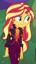 Size: 536x944 | Tagged: safe, screencap, character:sunset shimmer, equestria girls:sunset's backstage pass, g4, my little pony:equestria girls, cropped, solo