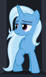 Size: 278x470 | Tagged: safe, screencap, character:trixie, episode:no second prances, g4, my little pony: friendship is magic, cropped