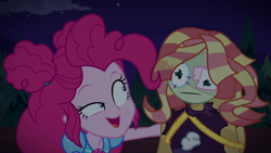 Size: 1920x1080 | Tagged: safe, screencap, character:pinkie pie, equestria girls:sunset's backstage pass, g4, my little pony:equestria girls, actual sunset shimmer, dummy