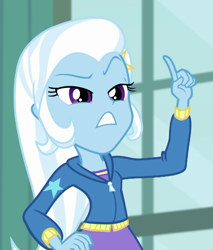 Size: 606x712 | Tagged: safe, screencap, character:trixie, episode:a little birdie told me, g4, my little pony:equestria girls, cropped, solo