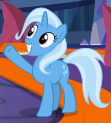 Size: 352x391 | Tagged: safe, screencap, character:trixie, species:pony, species:unicorn, episode:uncommon bond, g4, my little pony: friendship is magic, cropped, solo
