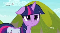 Size: 1920x1080 | Tagged: safe, screencap, character:twilight sparkle, character:twilight sparkle (alicorn), species:alicorn, species:pony, episode:the point of no return, g4, my little pony: friendship is magic, bag, floppy ears, saddle bag, solo