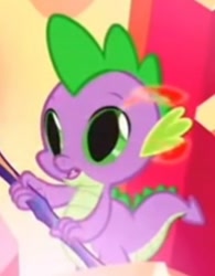 Size: 389x498 | Tagged: safe, screencap, character:spike, species:dragon, episode:gauntlet of fire, g4, my little pony: friendship is magic, cropped, cute, dilated pupils, male, solo, spikabetes