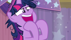 Size: 1920x1080 | Tagged: safe, screencap, character:twilight sparkle, character:twilight sparkle (alicorn), species:alicorn, species:pony, episode:a trivial pursuit, g4, my little pony: friendship is magic, messy mane, solo, twilight snapple