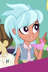 Size: 465x685 | Tagged: safe, screencap, character:frosty orange, episode:five lines you need to stand in, g4, my little pony:equestria girls, cropped, solo focus