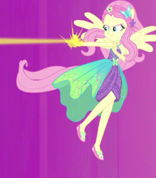 Size: 680x773 | Tagged: safe, screencap, character:fluttershy, episode:cheer you on, g4, my little pony:equestria girls, cropped, ponied up, sleeveless, solo