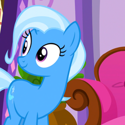 Size: 912x912 | Tagged: safe, screencap, character:trixie, species:pony, species:unicorn, episode:all bottled up, g4, my little pony: friendship is magic, cropped, solo