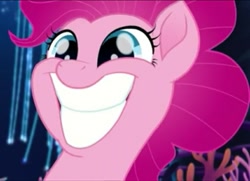 Size: 857x621 | Tagged: safe, screencap, character:pinkie pie, species:seapony (g4), my little pony: the movie (2017), cropped, grin, seaponified, seapony pinkie pie, seaquestria, smiley face, smiling, solo, species swap