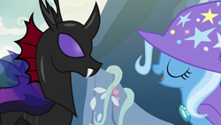 Size: 1280x720 | Tagged: safe, screencap, character:pharynx, character:trixie, episode:to change a changeling, g4, my little pony: friendship is magic