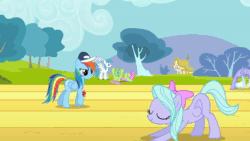 Size: 1920x1080 | Tagged: safe, screencap, character:blossomforth, character:cloud kicker, character:cloudchaser, character:derpy hooves, character:flitter, character:rainbow dash, character:silverspeed, character:sunshower raindrops, character:thunderlane, character:white lightning, species:pegasus, species:pony, episode:hurricane fluttershy, g4, my little pony: friendship is magic, animated, background pony, flexible, sound, that pony sure is flexible, webm