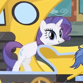 Size: 167x167 | Tagged: safe, screencap, character:rarity, species:pony, species:unicorn, episode:rarity takes manehattan, g4, my little pony: friendship is magic, animated, cropped, taxi, waving