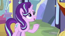 Size: 1920x1080 | Tagged: safe, screencap, character:starlight glimmer, episode:a horse shoe-in, g4, my little pony: friendship is magic, solo