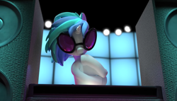 Size: 1136x648 | Tagged: safe, screencap, character:dj pon-3, character:vinyl scratch, hello pinkie pie, solo