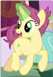 Size: 540x780 | Tagged: safe, screencap, character:yona, species:pony, species:unicorn, episode:the last problem, g4, my little pony: friendship is magic, background pony, cropped, female, happy, the magic of friendship grows, unnamed character, unnamed pony