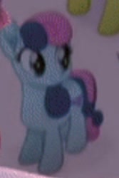 Size: 172x257 | Tagged: safe, screencap, species:earth pony, species:pony, g4, my little pony: the movie (2017), background pony, cropped, female, happy, looking up, mare, unnamed character, unnamed pony