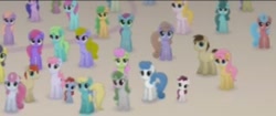 Size: 313x132 | Tagged: safe, screencap, species:earth pony, species:pony, species:unicorn, g4, my little pony: the movie (2017), background pony, canterlot, cornsilk, cropped, female, filly, male, mare, offscreen character, stallion, unnamed character, unnamed pony