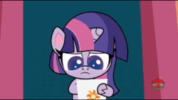 Size: 1280x720 | Tagged: safe, screencap, character:twilight sparkle, character:twilight sparkle (alicorn), species:alicorn, species:pony, episode:bighoof walking, g4.5, my little pony:pony life, spoiler:pony life s01e09, animated, creepypasta, ponies with technology, scaryravioli, solo, sound, tablet, tapping, webm, wikipedia