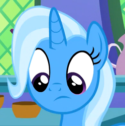 Size: 392x394 | Tagged: safe, screencap, character:trixie, species:pony, species:unicorn, episode:all bottled up, g4, my little pony: friendship is magic, cropped, female, mare, solo