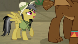 Size: 1920x1080 | Tagged: safe, screencap, character:daring do, species:gargoyle, episode:daring doubt, g4, my little pony: friendship is magic, guardiangoyle