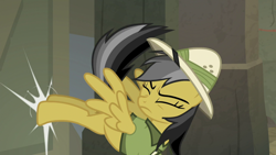 Size: 1920x1080 | Tagged: safe, screencap, character:daring do, episode:daring doubt, g4, my little pony: friendship is magic, bucking, solo