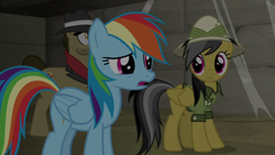 Size: 1920x1080 | Tagged: safe, screencap, character:biff, character:daring do, character:rainbow dash, episode:daring doubt, g4, my little pony: friendship is magic, henchmen