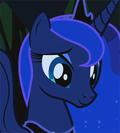 Size: 245x271 | Tagged: safe, screencap, character:princess luna, species:alicorn, species:pony, episode:luna eclipsed, g4, my little pony: friendship is magic, animated, cropped, cute, eyes closed, gif, laughing, lunabetes, one eye closed, open mouth, smiling, solo, wink