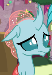 Size: 506x722 | Tagged: safe, screencap, character:ocellus, species:changedling, episode:the hearth's warming club, g4, my little pony: friendship is magic, cropped, solo