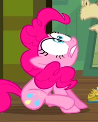 Size: 291x360 | Tagged: safe, screencap, character:pinkie pie, episode:a friend in deed, g4, my little pony: friendship is magic