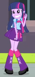 Size: 262x573 | Tagged: safe, screencap, character:twilight sparkle, equestria girls:equestria girls, g4, my little pony:equestria girls, adorkable, cute, dork, smiling, solo