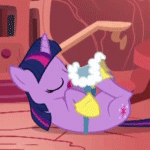 Size: 150x150 | Tagged: safe, screencap, character:twilight sparkle, episode:winter wrap up, g4, my little pony: friendship is magic, animated, boots, cropped, loop, lowres, saddle, shoes, talking
