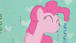 Size: 853x480 | Tagged: safe, screencap, character:pinkie pie, episode:the ticket master, g4, my little pony: friendship is magic, pinkie's gala fantasy song, solo