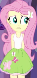 Size: 174x369 | Tagged: safe, screencap, character:fluttershy, equestria girls:equestria girls, g4, my little pony:equestria girls, cropped, reaction image, solo